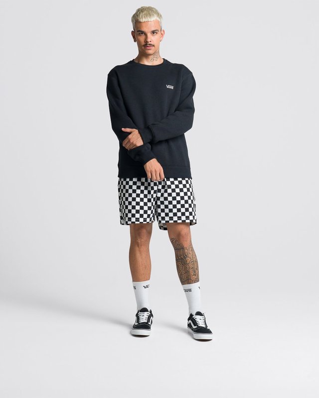 Moletom Core Basic Crew Fleece Blacks