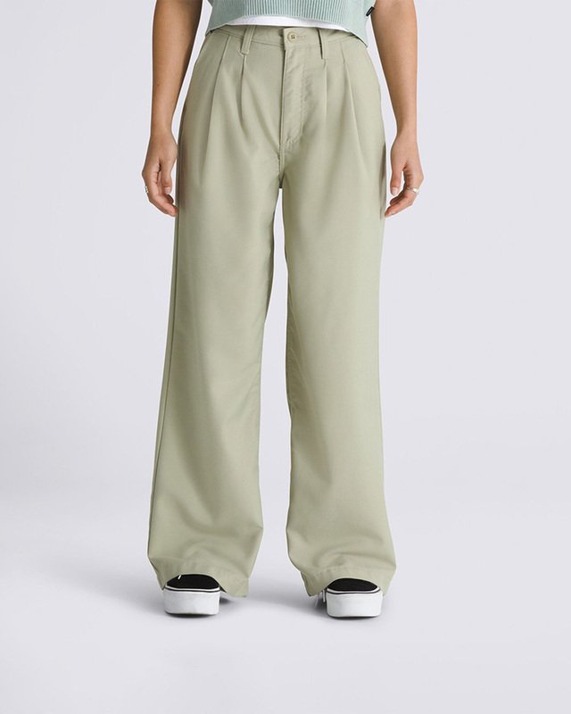 Calça Alder Relaxed Pleated Upland Elm