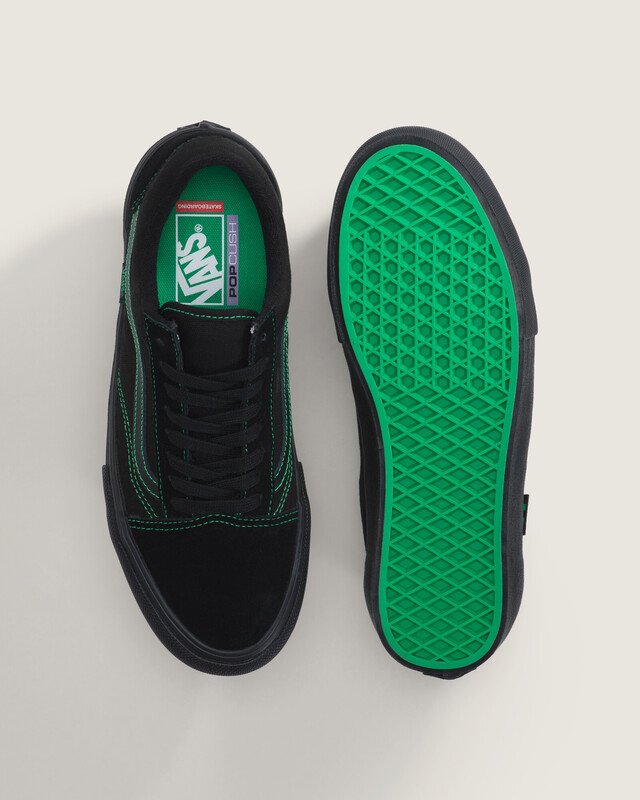 Tênis Old Skool Black Black Green