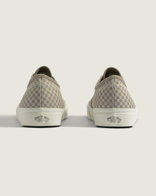 Tênis Authentic Micro Check Taupe