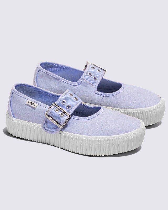 Tênis Mary Jane Creeper Grunge Ballet Halogen Blue