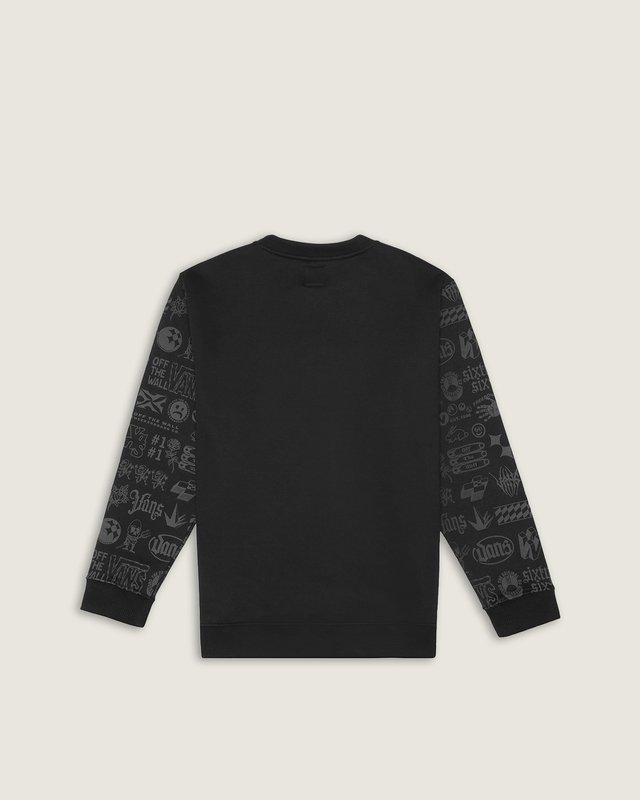 Moletom Mixed Lot Crew Black Infantil