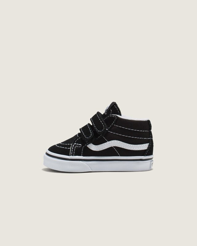 Tênis Sk8-Mid New Black True White Infantil