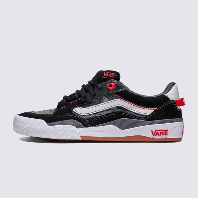 Tênis Wayvee 2.0 Skate Black White/Red