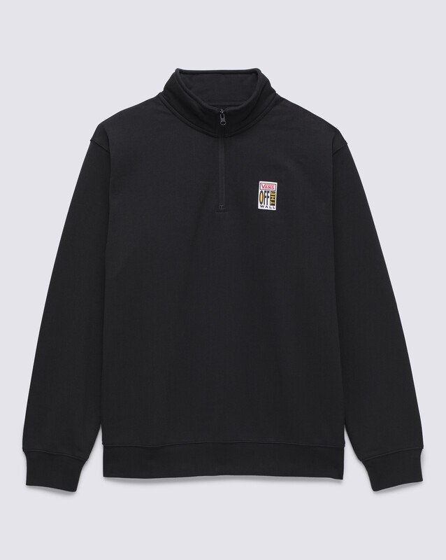 Moletom Ave Q-Zip Ave 2.0 Knit Black | Vans
