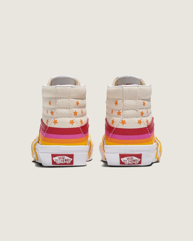 Tênis Sk8-Hi Kids Rainbow Retro Multi Infantil