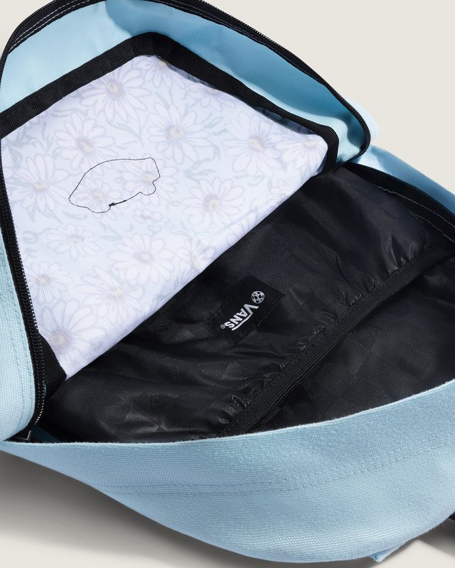 Mochila Old Skool Grom Backpack Fresh Flower Crystal Blue Infantil