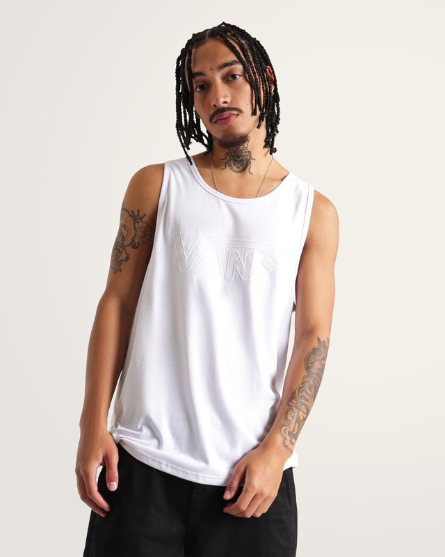 Regata Manga Curta Classic Drop V White