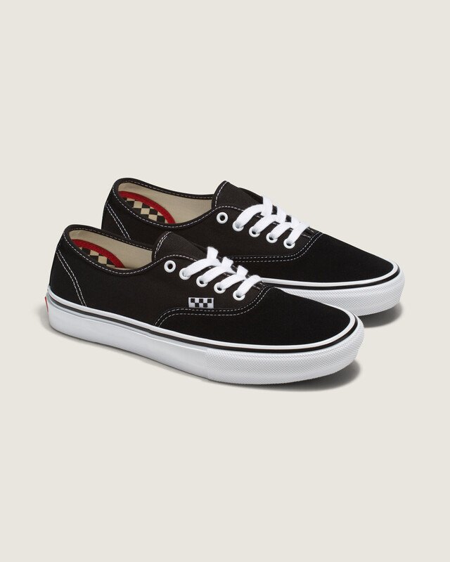 Skate Vans Authentic Pro Preto Tênis Skate Authentic Black White Vans