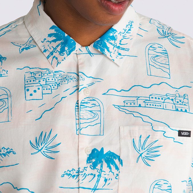 Camisa Davista Woven S. Hero Sport Low Marshmallow