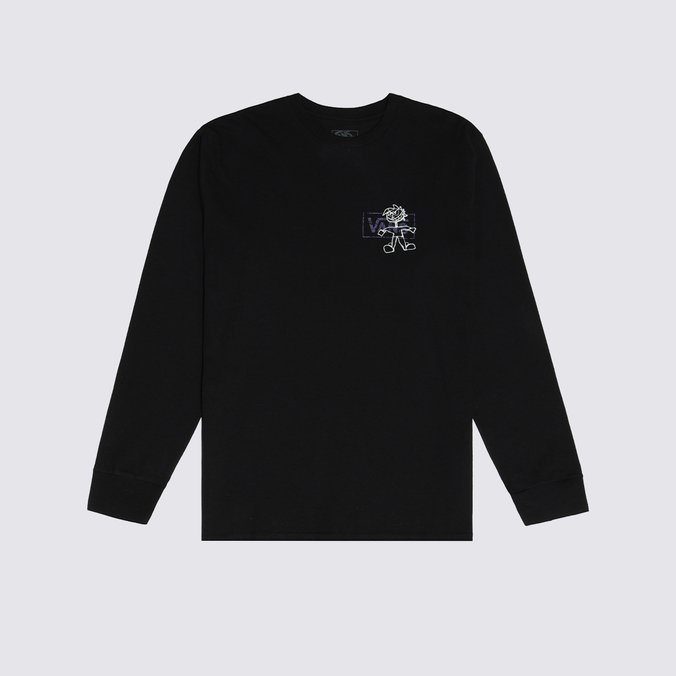 Camiseta Try Hard Ls Black