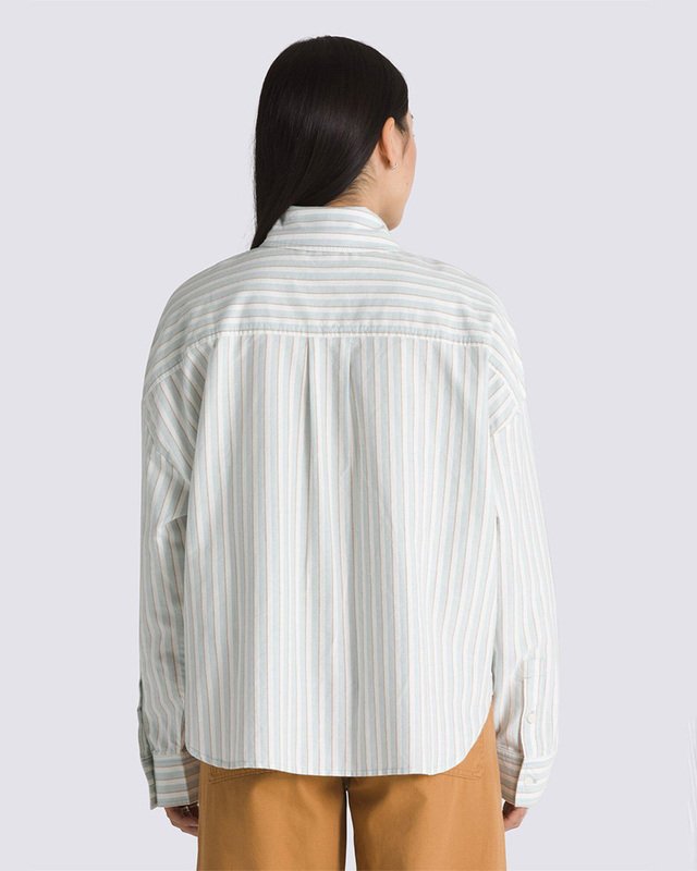 Camisa Antica Boxy LS Gray Mist