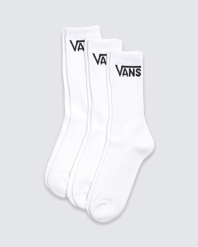 Meia Class Crew Infantil 30/35 White (3 Pares)