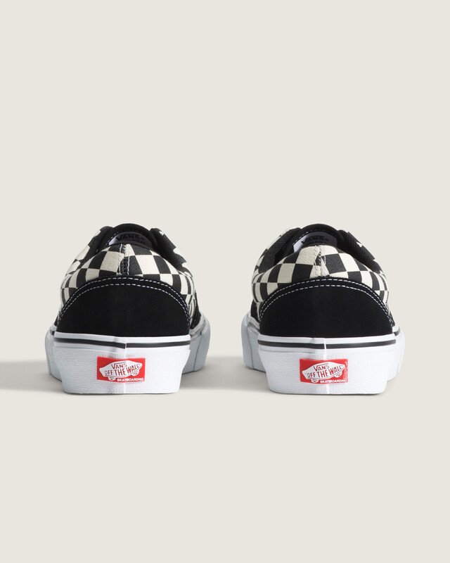 Tênis Skate Era Checkerboard Black White