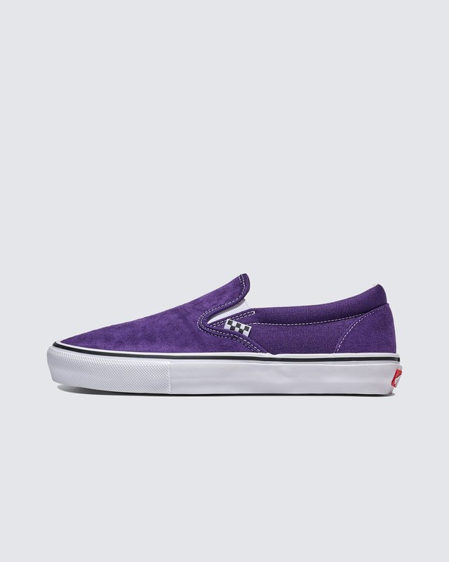 Tênis Slip-On Skate Purple Black