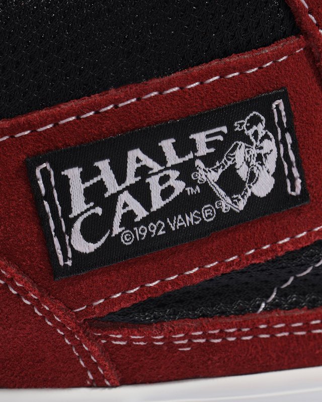 Tênis Half Cab Skate Sport Red Black