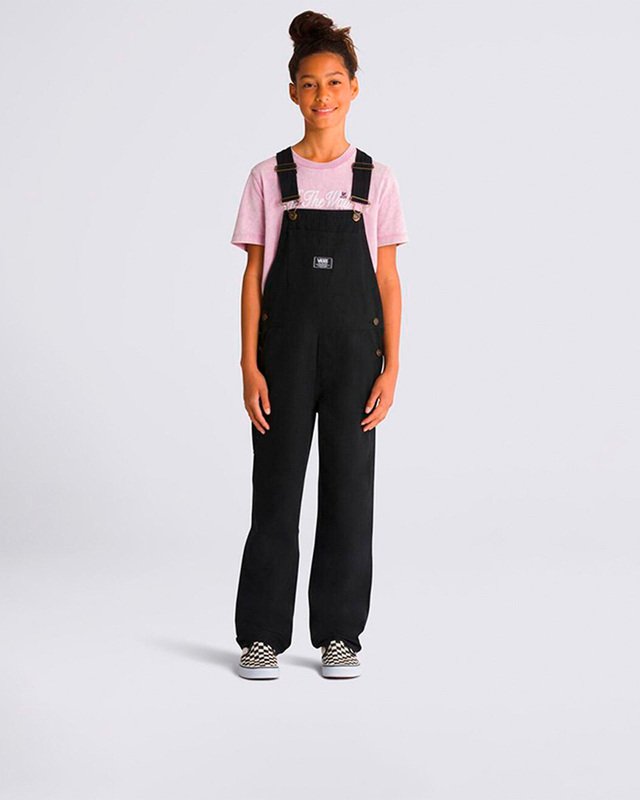 Macacão Groundwork Overall Black Infantil