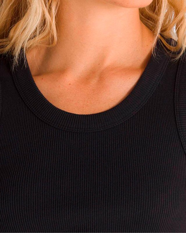 Regata Drew Rib Tank Seasonal Hero: Knu Skool Black