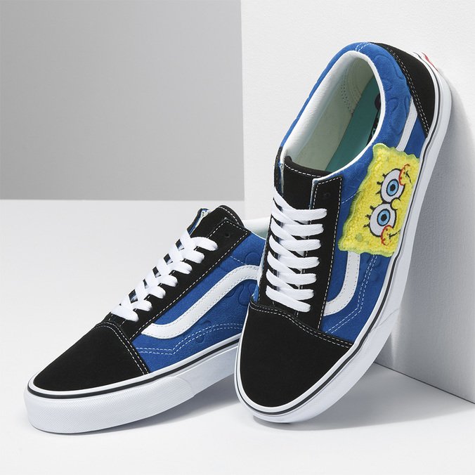 tenis vans bob esponja infantil