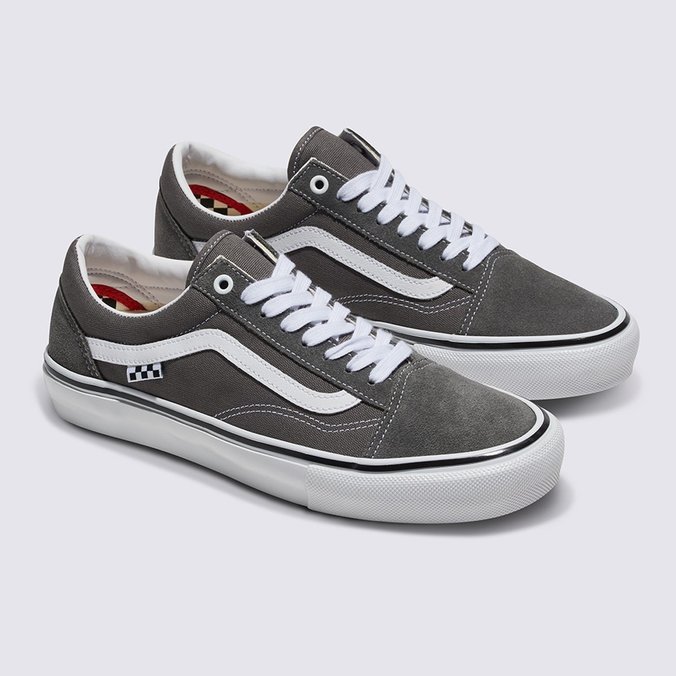 Vans Authentic Vans Cinza E Branco E Branco Ou Cinza Cores De