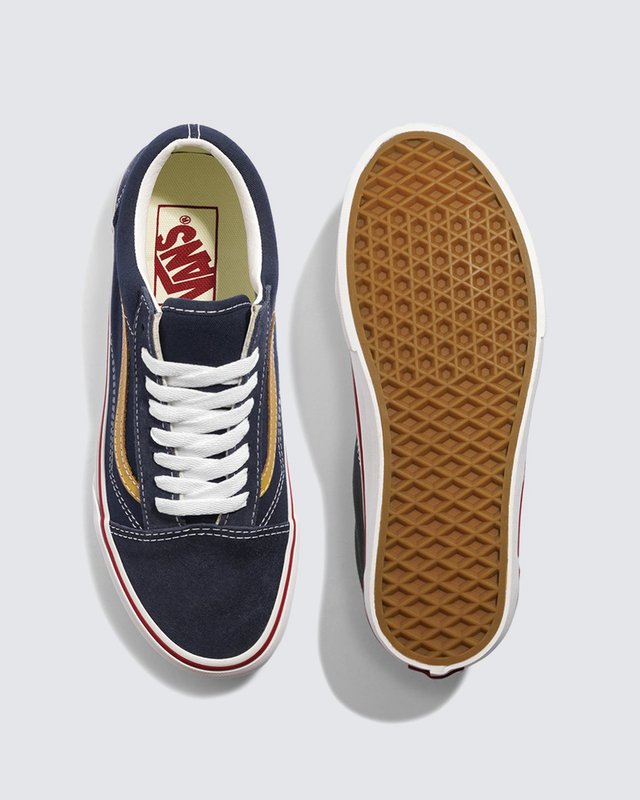 Tênis Old Skool Tri-Tone Navy Yellow
