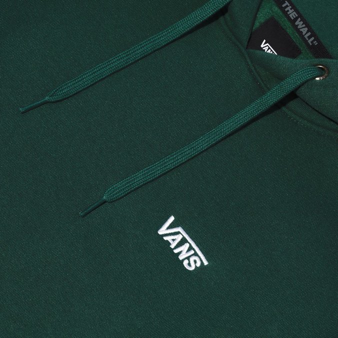 Moletom Core Basic Po Fleece Bistro Green White