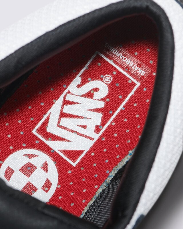 Tênis Skate Zahba Mid Black White Red