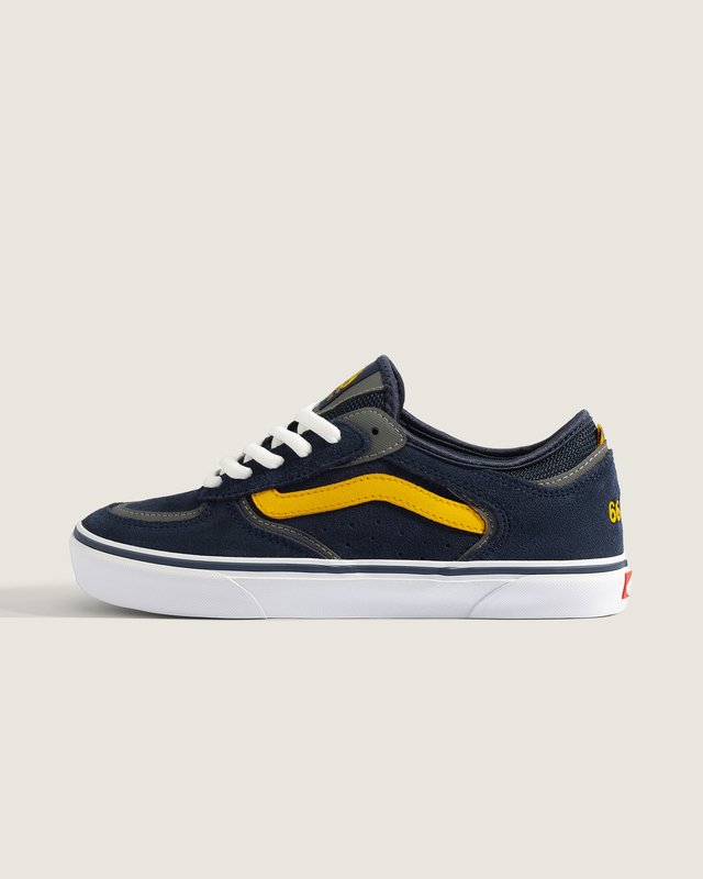 Tênis Rowley Skate Navy Yellow
