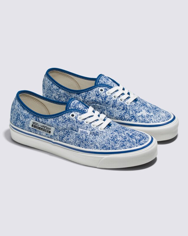 Tênis Authentic 44 Dx Anaheim Factory Og Acid Wash Blue