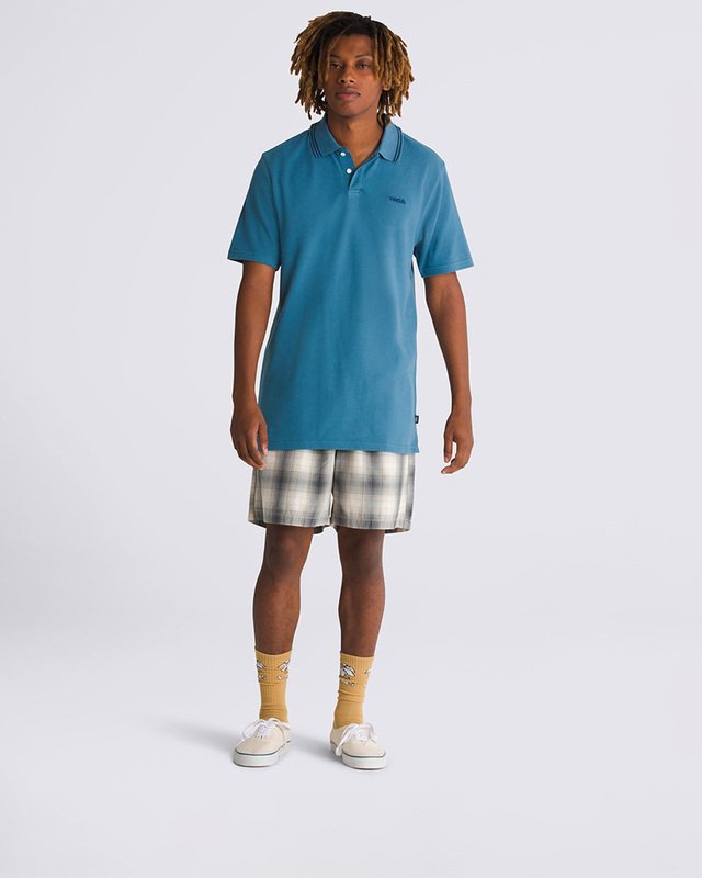 Camiseta Halecrest Polo S. Hero Authentic Copen Blue | Vans