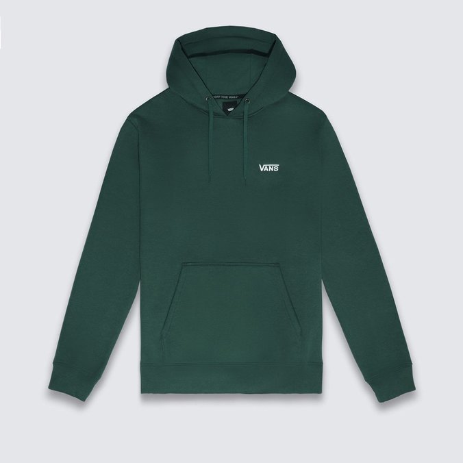 Moletom Core Basic Po Fleece Bistro Green White