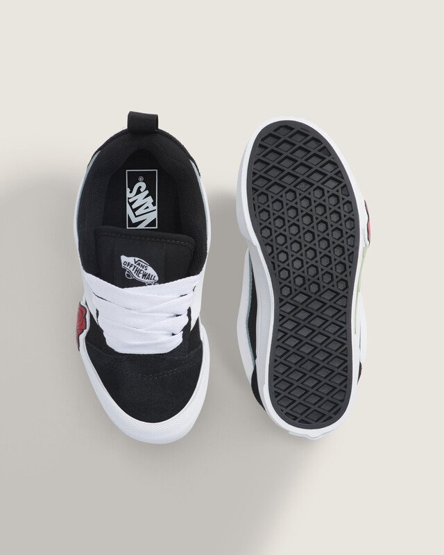 Tênis Knu Skool Rose Black White Infantil