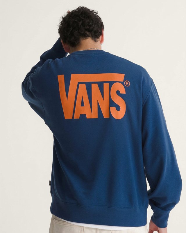 Moletom Stretch Logo  Deep Indigo