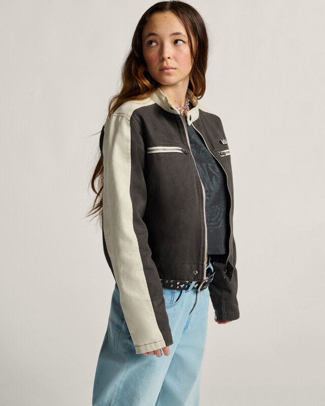 Jaqueta Ryden Biker Faded Black