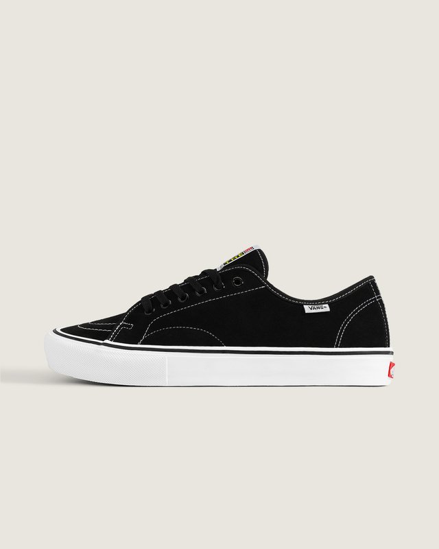 Tênis Skate Ave Leather Black White