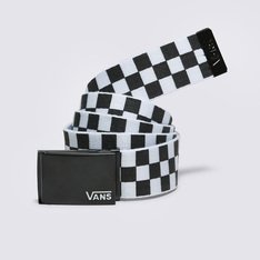 O Cinto Deppster Ii Web Black White traz uma estampa icônica em checkerboard em preto e branco. O cinto é confeccionado em 100% poliéster, com 116,8 cm de comprimento e fivela de pressão com aplicação da assinatura Vans em “Drop V”.