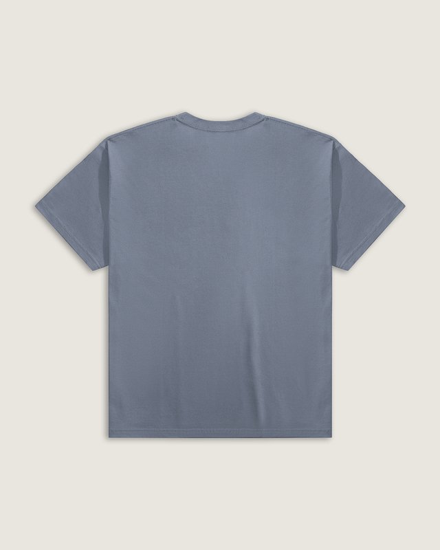 Camisa Manga Curta Stretch Logo Glacial Slate