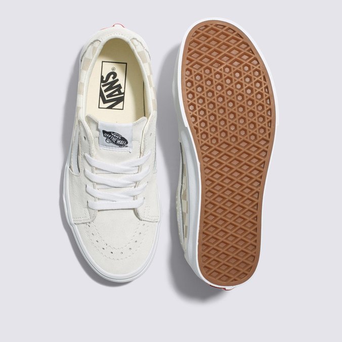 Tênis Sk8-Low Floral Checkerboard Marshmallow