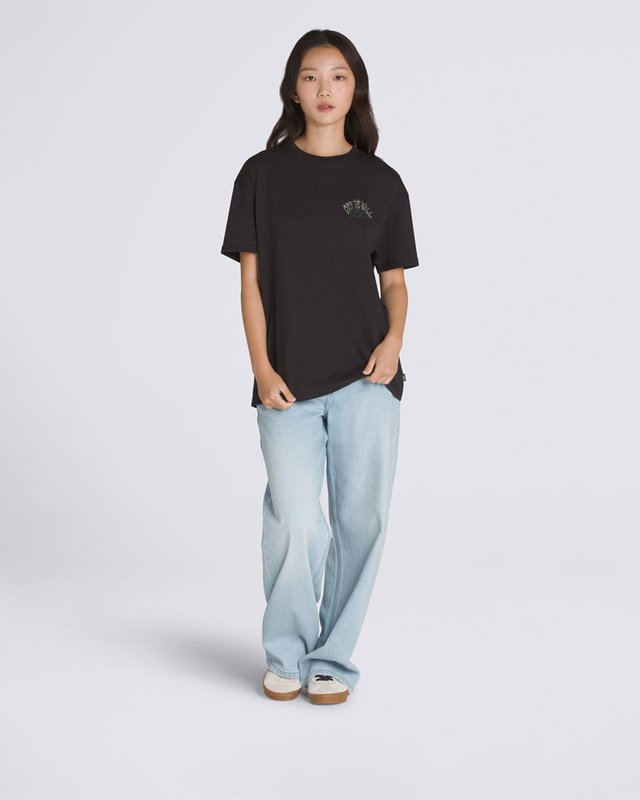 Camiseta Metal University Oversized Ss Arch Black