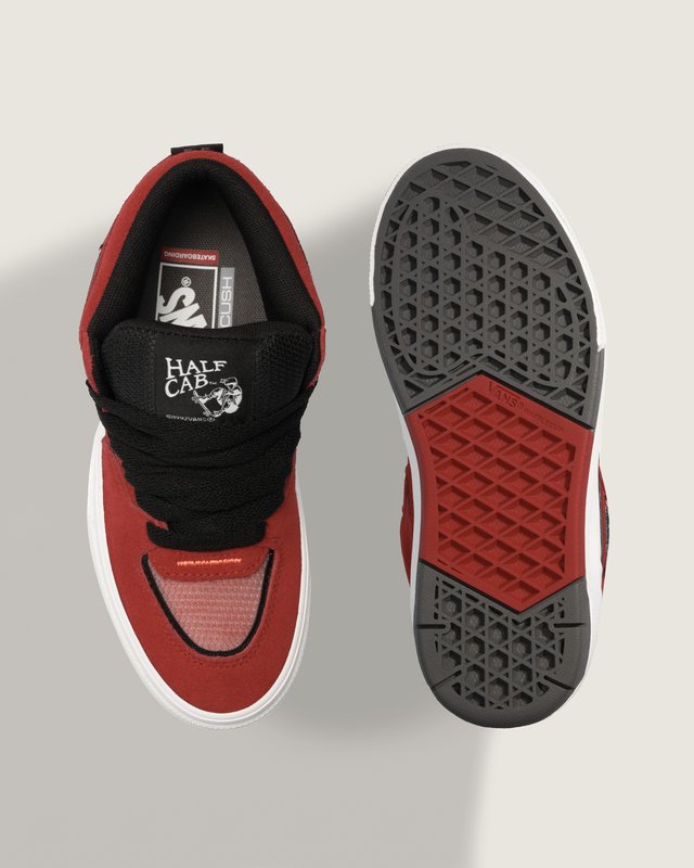 Tênis Skate Half Cab Wafflecup Red Black Grey
