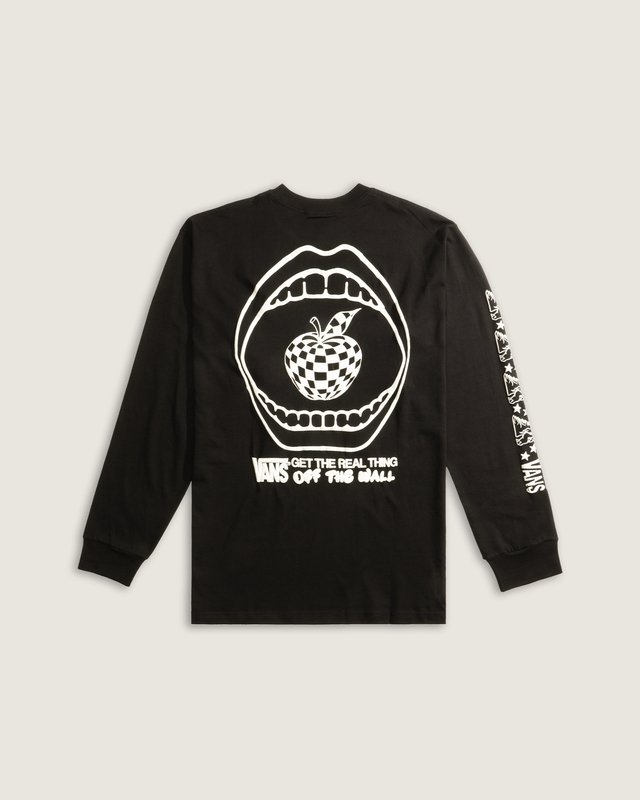 Camiseta Manga Longa Throwback Mixer Black