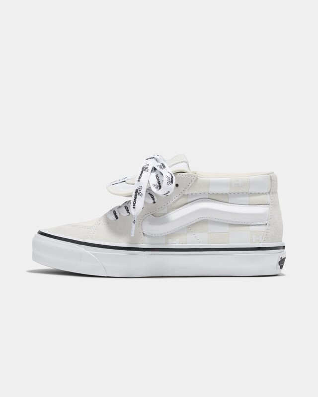 Tênis Sk8-Mid Lx Homme Girls Classic White