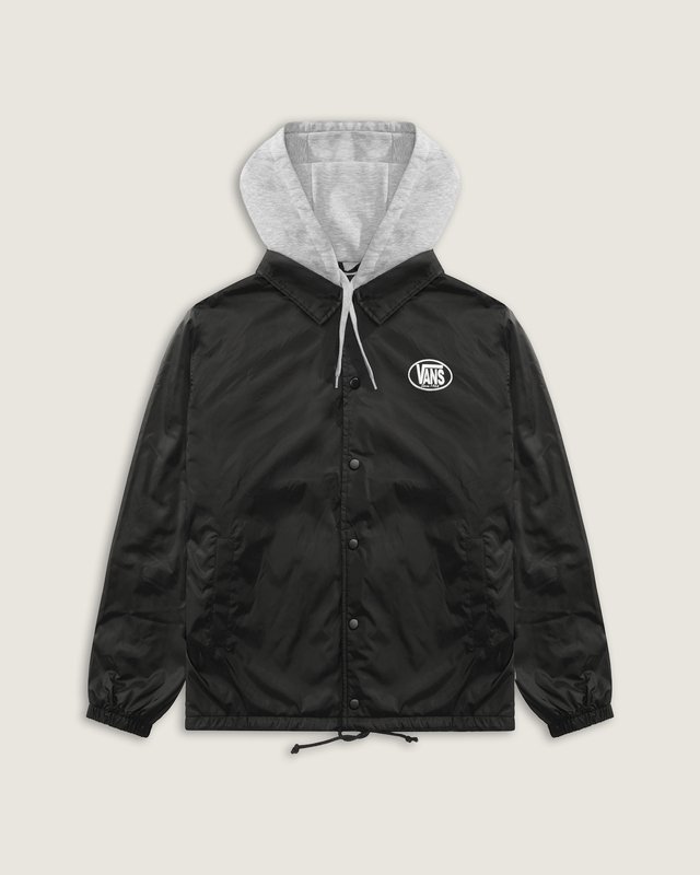 Jaqueta Torrey Hooded Coaches Black
