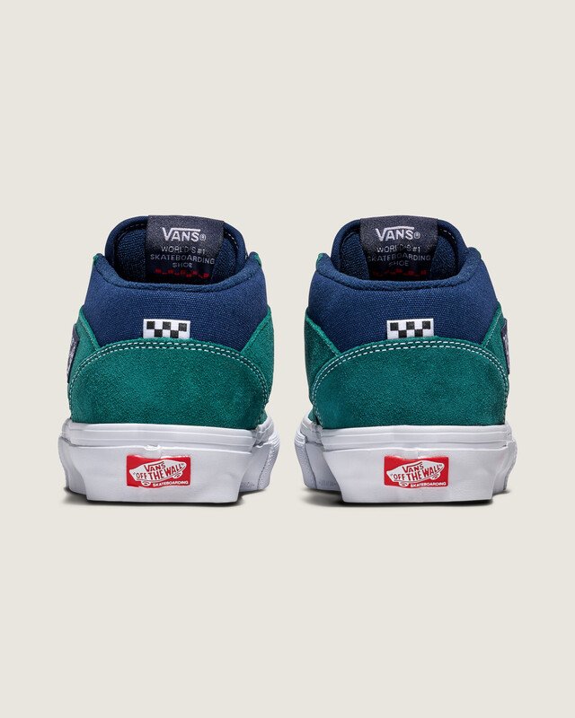 Tênis Half Cab Skate Tartan Blue Green