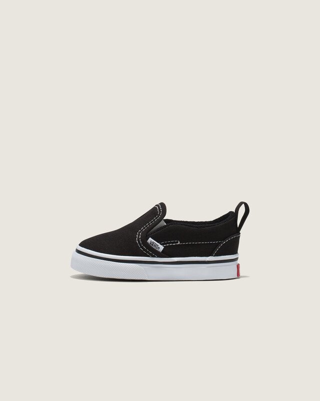 Tênis Slip-On Kids Black True White Infantil