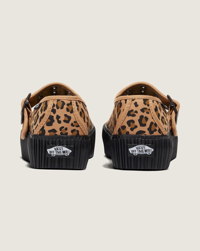 Tênis Mary Jane Creeper Grunge Core Leopard