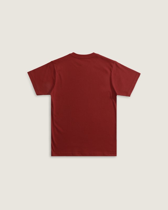 Camiseta Manga Curta Script Logo Racing Red