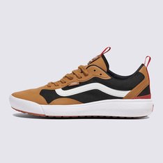 Sempre pronto para o inesperado. O que significa estar “pronto para tudo”? Com o Tênis Ultrarange Exo Mte Brown Black, você certamente descobrirá. Este modelo não só resiste à viagem, mas também o mantém confortável nas situações mais desconfortáveis. Construído com materiais de edição especial, detalhes RapidWeld atualizados, uma parte superior respirável inspirada no Old Skool e uma biqueira e formato do antepé de borracha renovados, ele foi projetado para proporcionar um ajuste ideal sem sacrificar o DNA do design da Vans, este é o UltraRange evoluído.