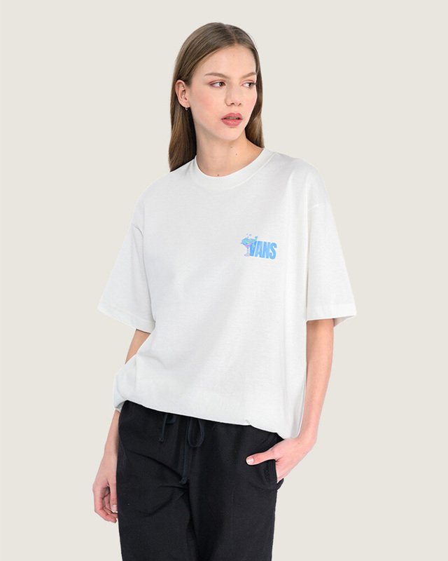 Camisa Manga Curta Bar Hopper Egret
