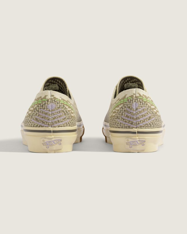 Tênis Authentic Lx Moto Knit Beige Brown